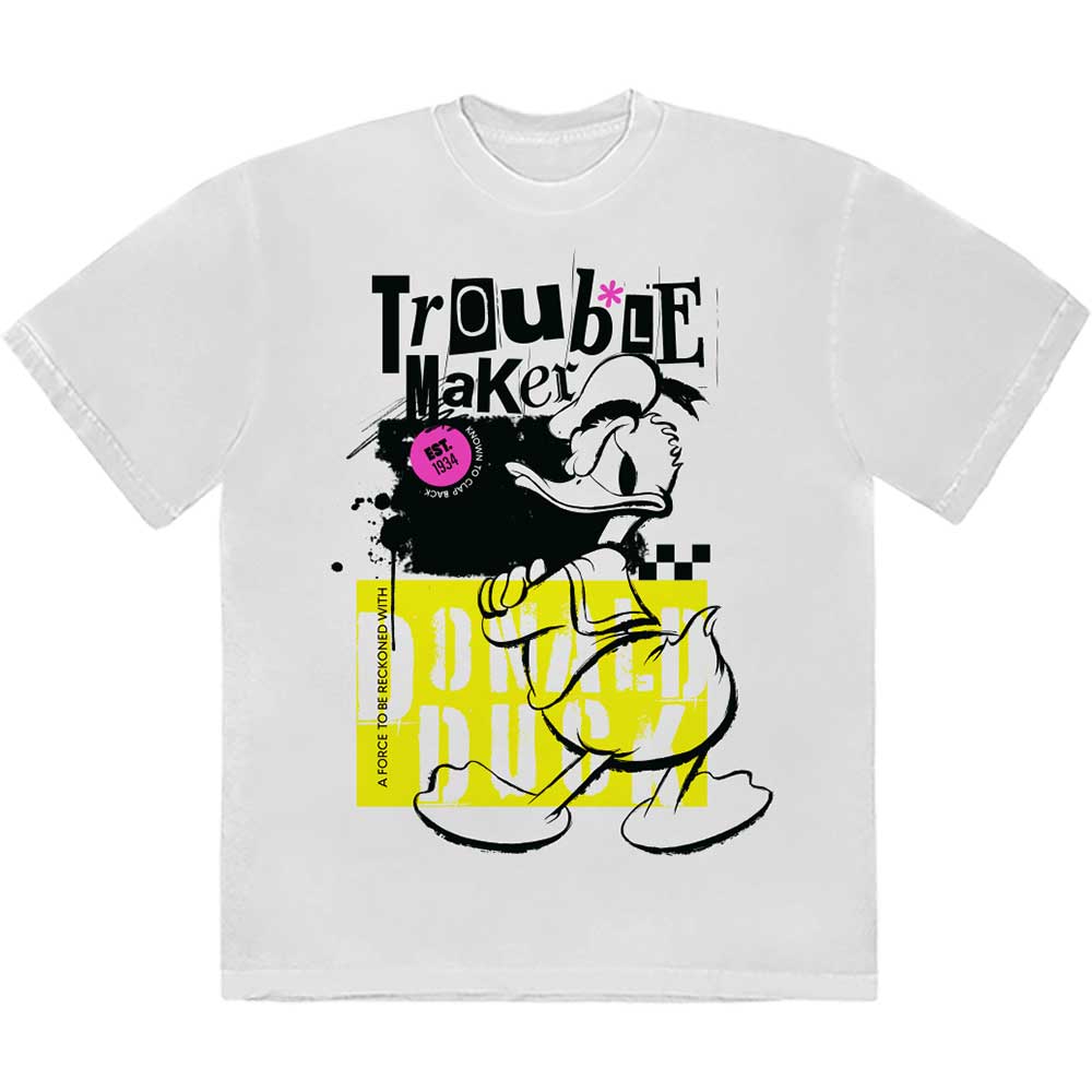 Disney - Donald Duck Trouble Maker | T-Shirt White