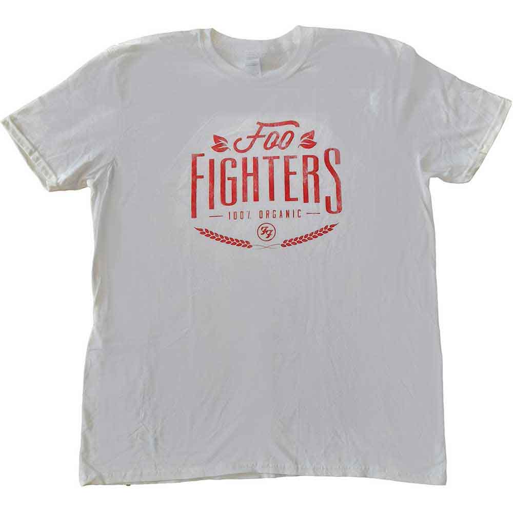 Foo Fighters - 100% Organic | T-Shirt White