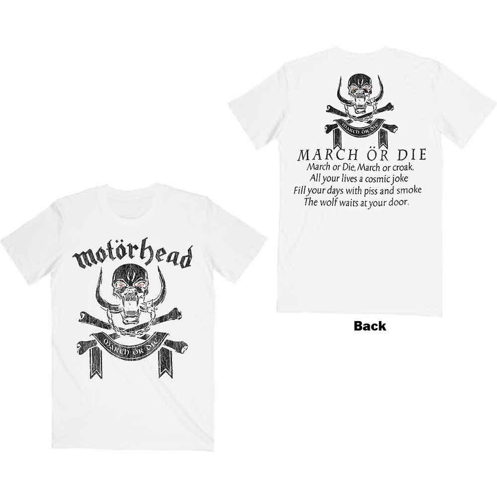 Motorhead - March or Die | T-Shirt White