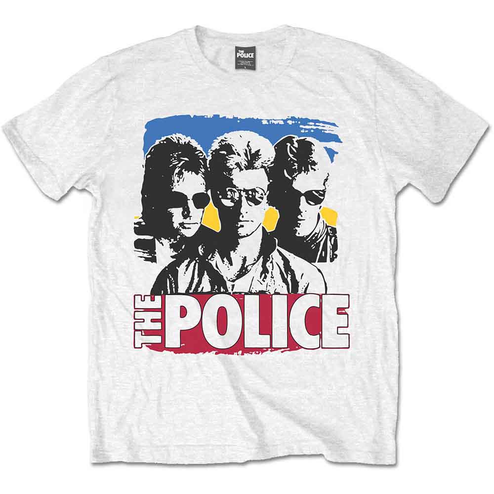 The Police - Band Photo Sunglasses | T-Shirt White