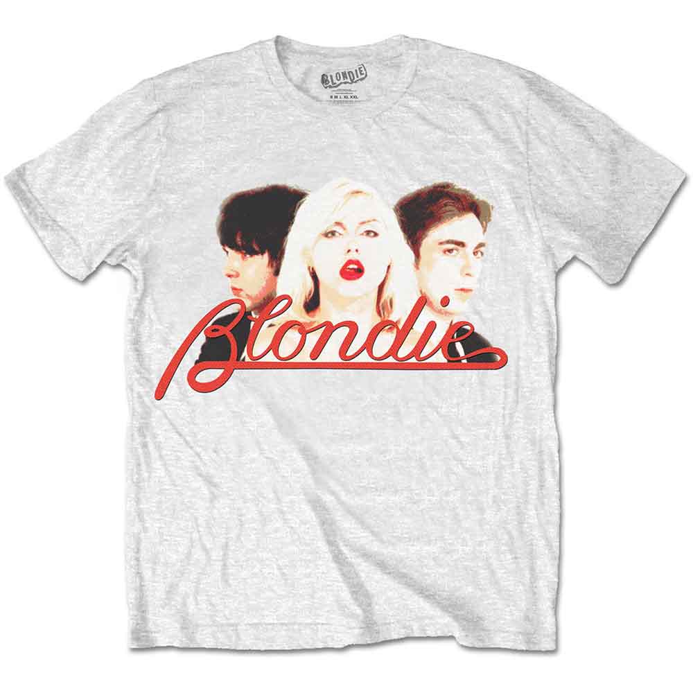 Blondie - P Lines Halftone | T-Shirt White