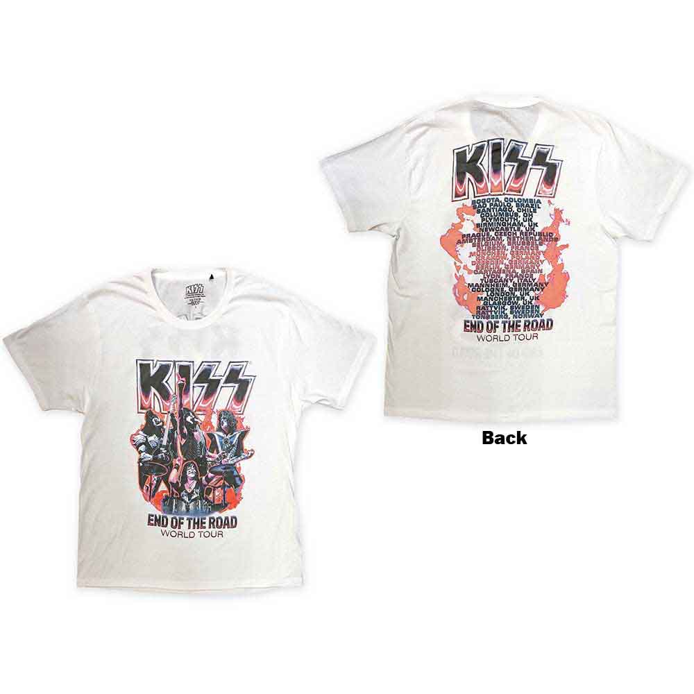 KISS - End Of The Road Band Playing | T-Shirt White