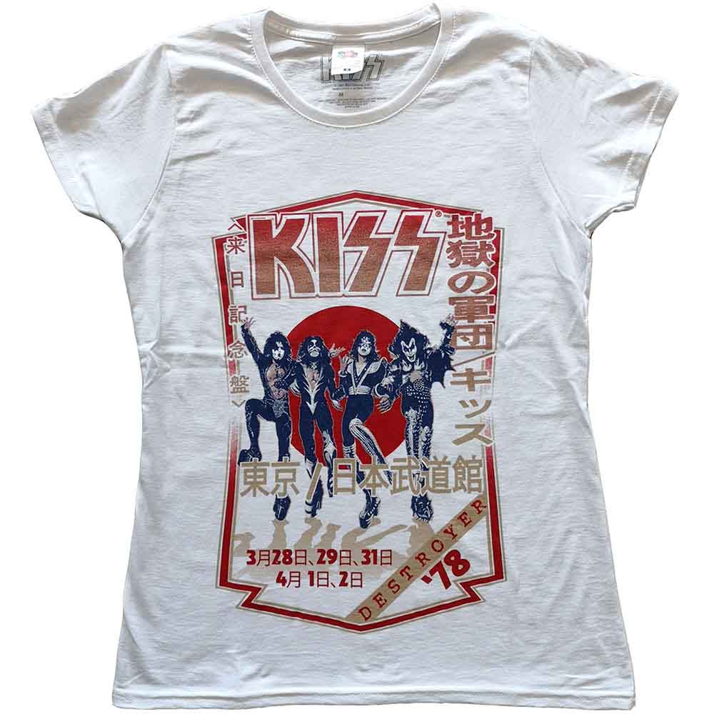 KISS - Destroyer Tour '78 | T-Shirt White