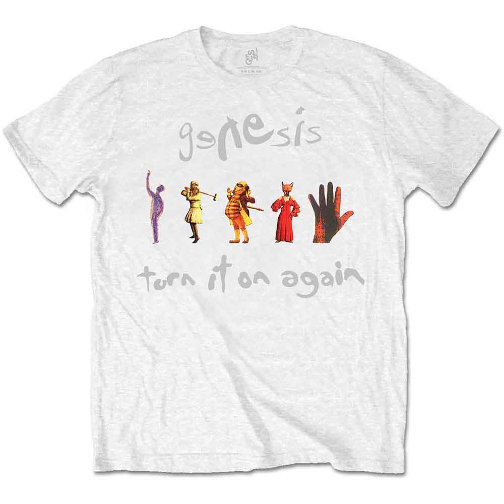 Genesis - Turn It On Again | T-Shirt White