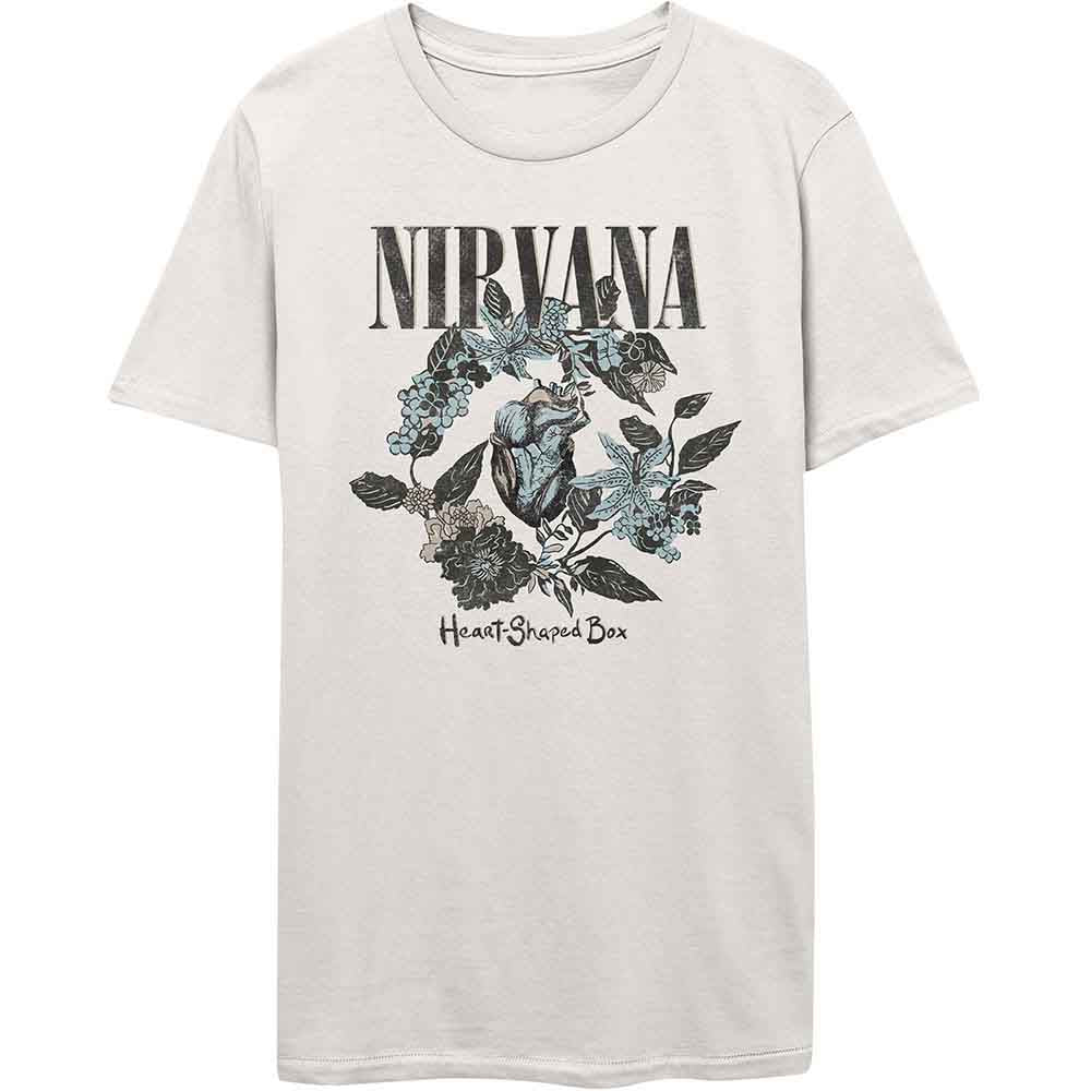 Nirvana - Heart Shape Box | T-Shirt White