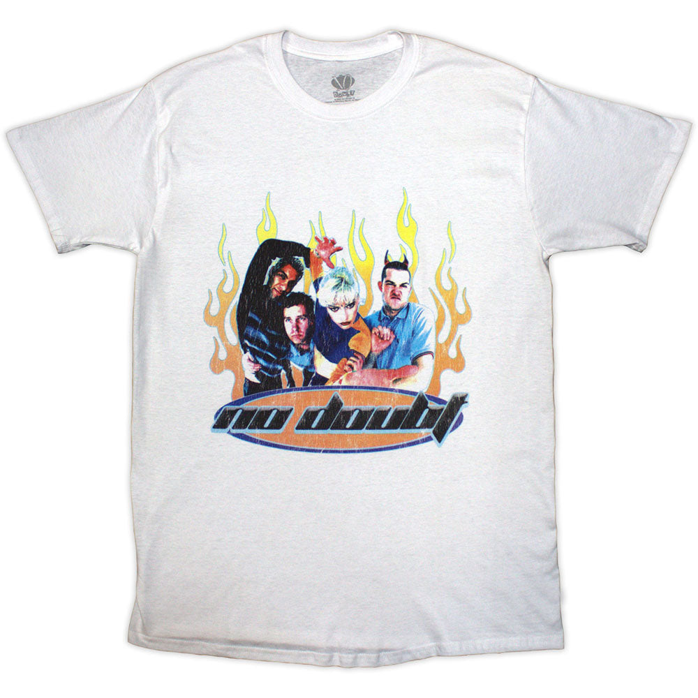 No Doubt | Flames | White