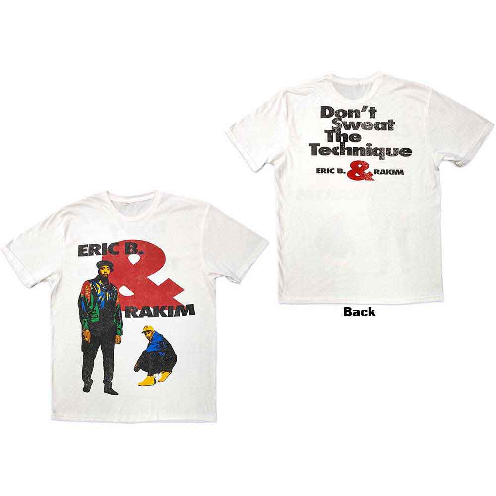 Eric B. & Rakim - Don't Sweat | T-Shirt White