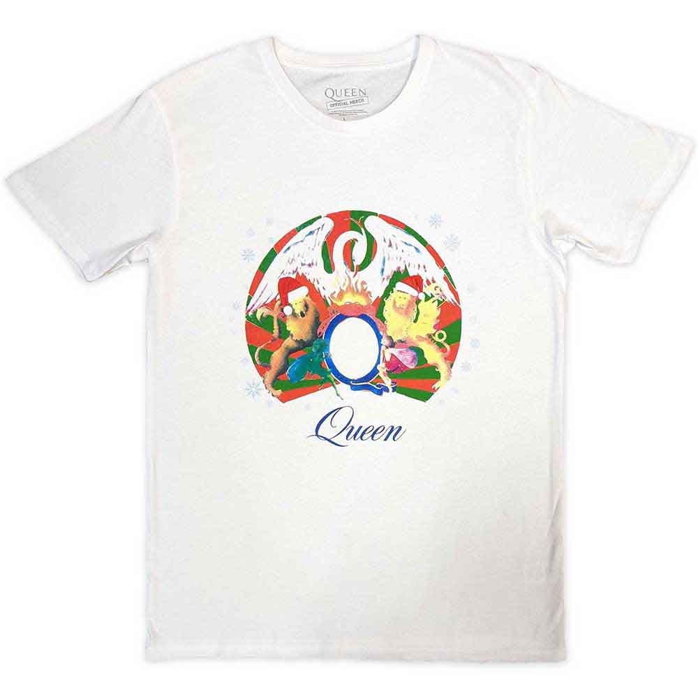 Queen - Snowflake Crest | T-Shirt White