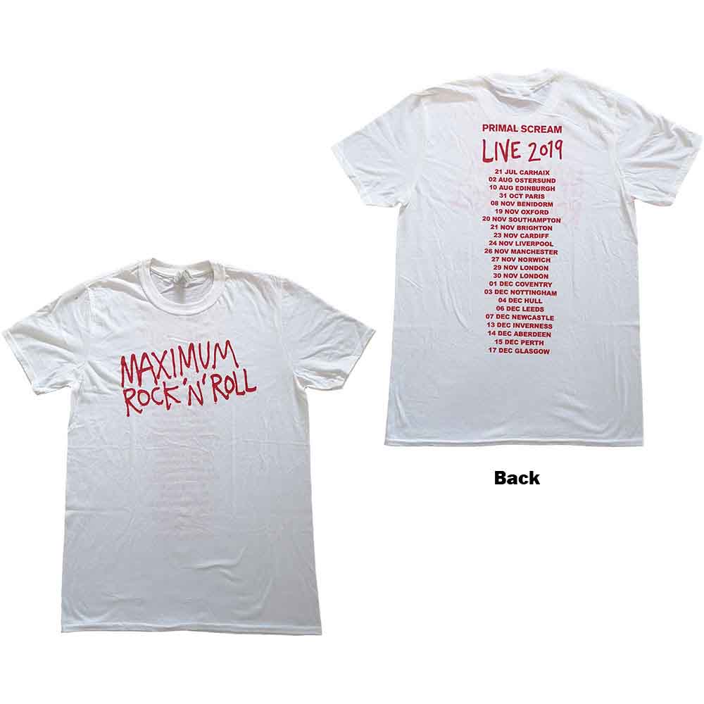 Primal Scream - Maximum RnR | T-Shirt White