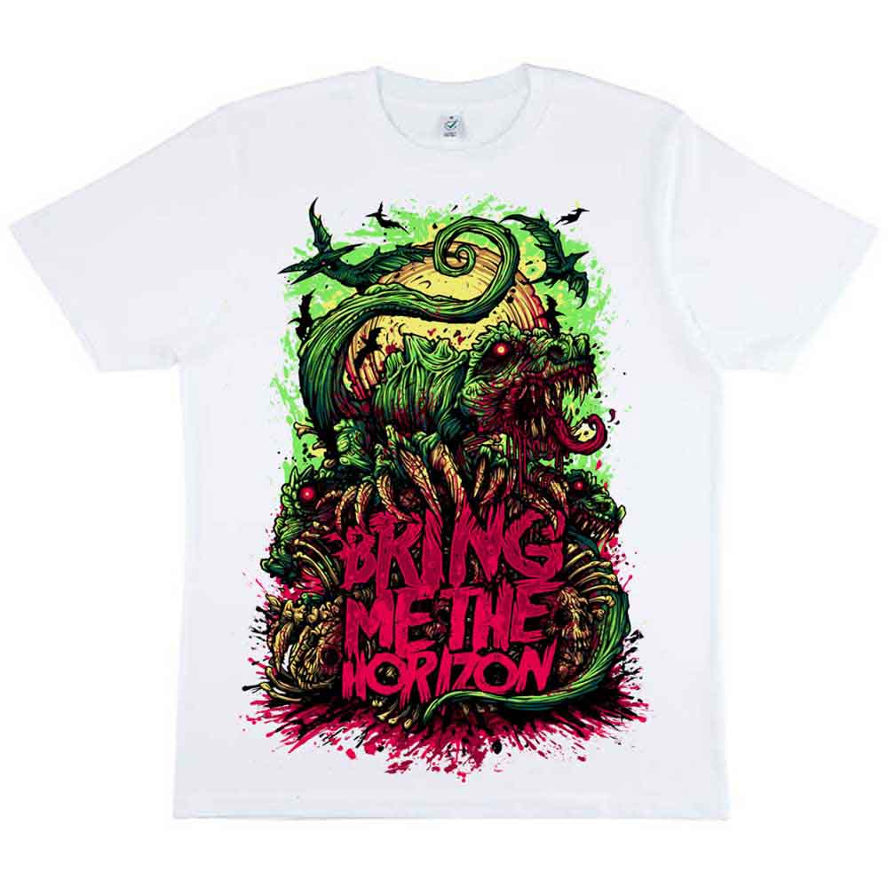 Bring Me The Horizon - Dinosaur | T-Shirt White