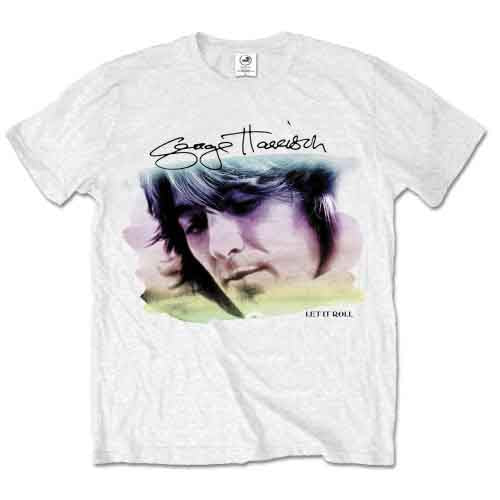 George Harrison - Water Colour Portrait | T-Shirt White