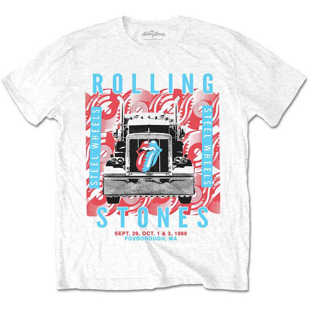 The Rolling Stones - Steel Wheels | T-Shirt White