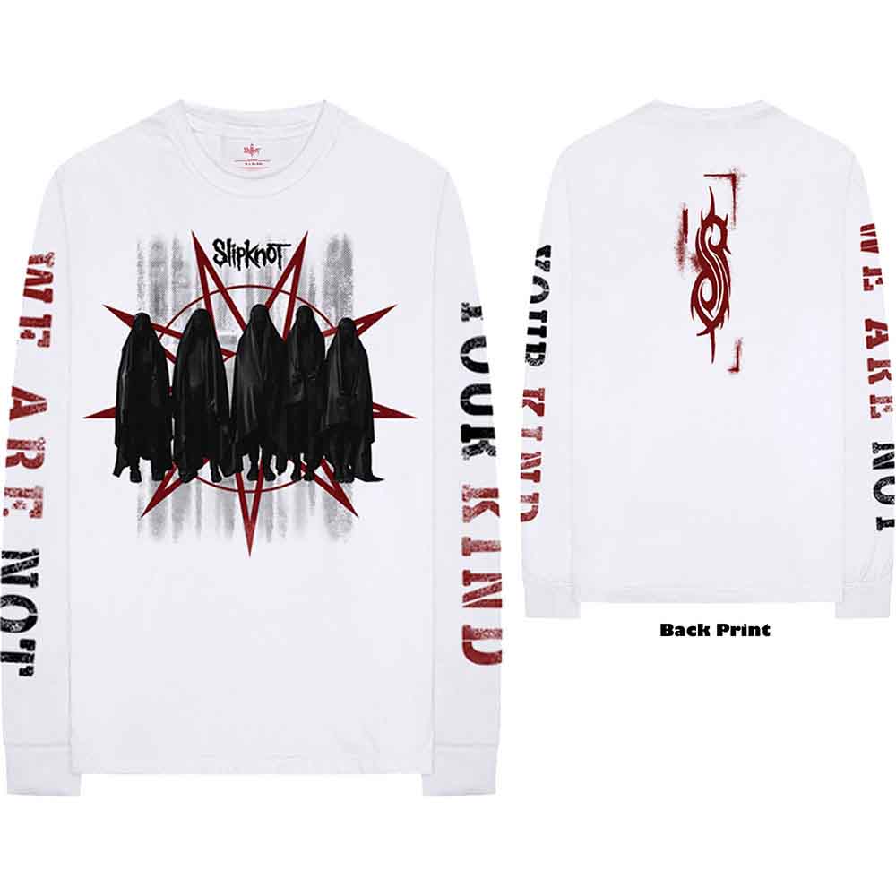Slipknot - Shrouded Group | T-Shirt White