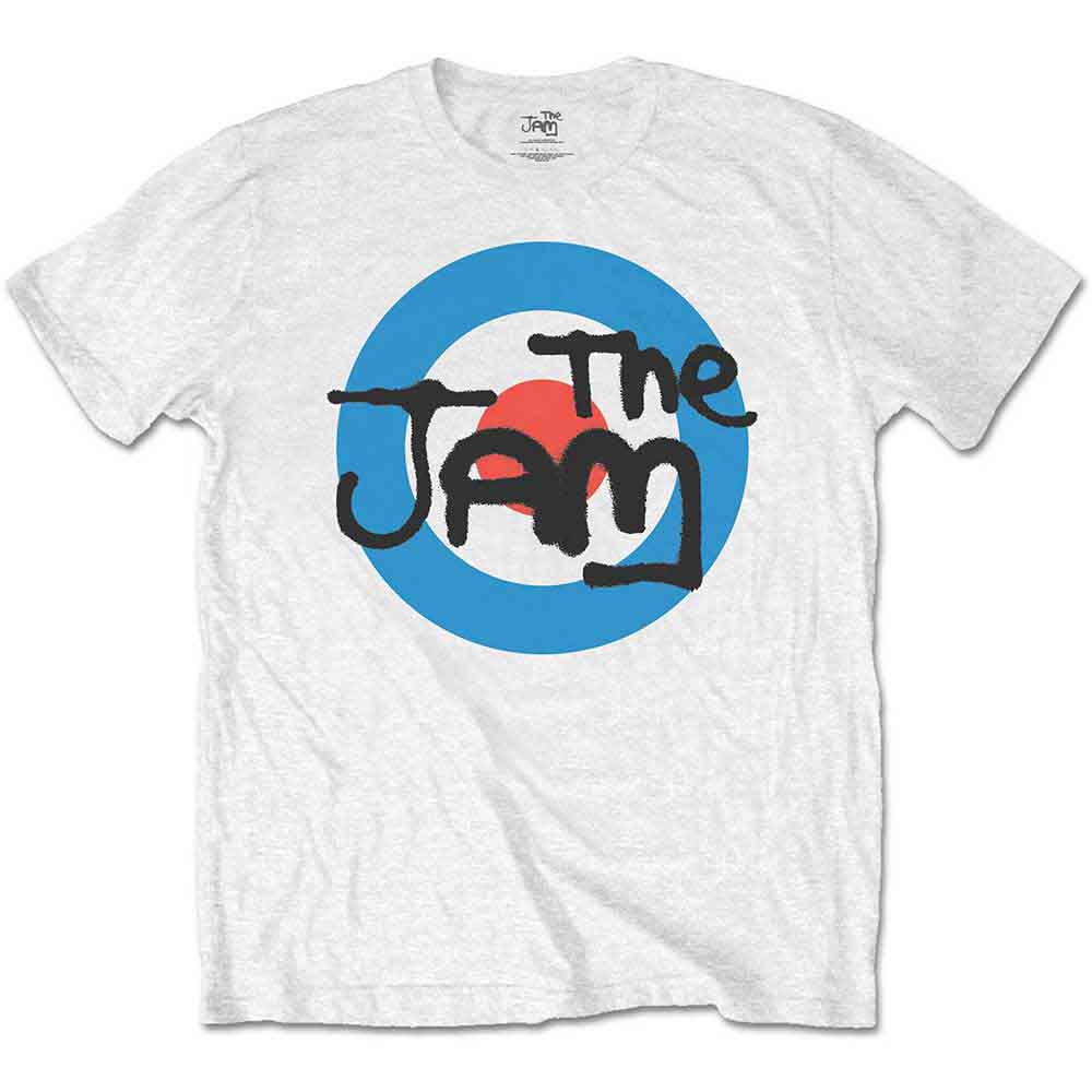 The Jam - Spray Logo | T-Shirt White