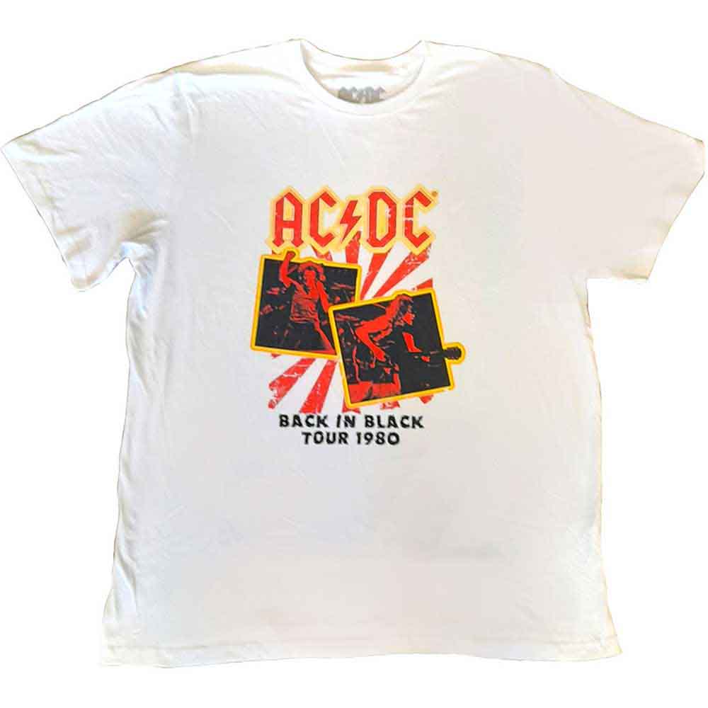 AC/DC - Back in Black Tour 1980 | T-Shirt White