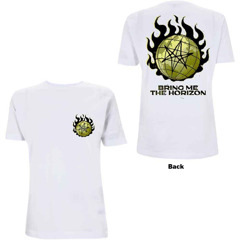 Bring Me The Horizon - Globe | T-Shirt White