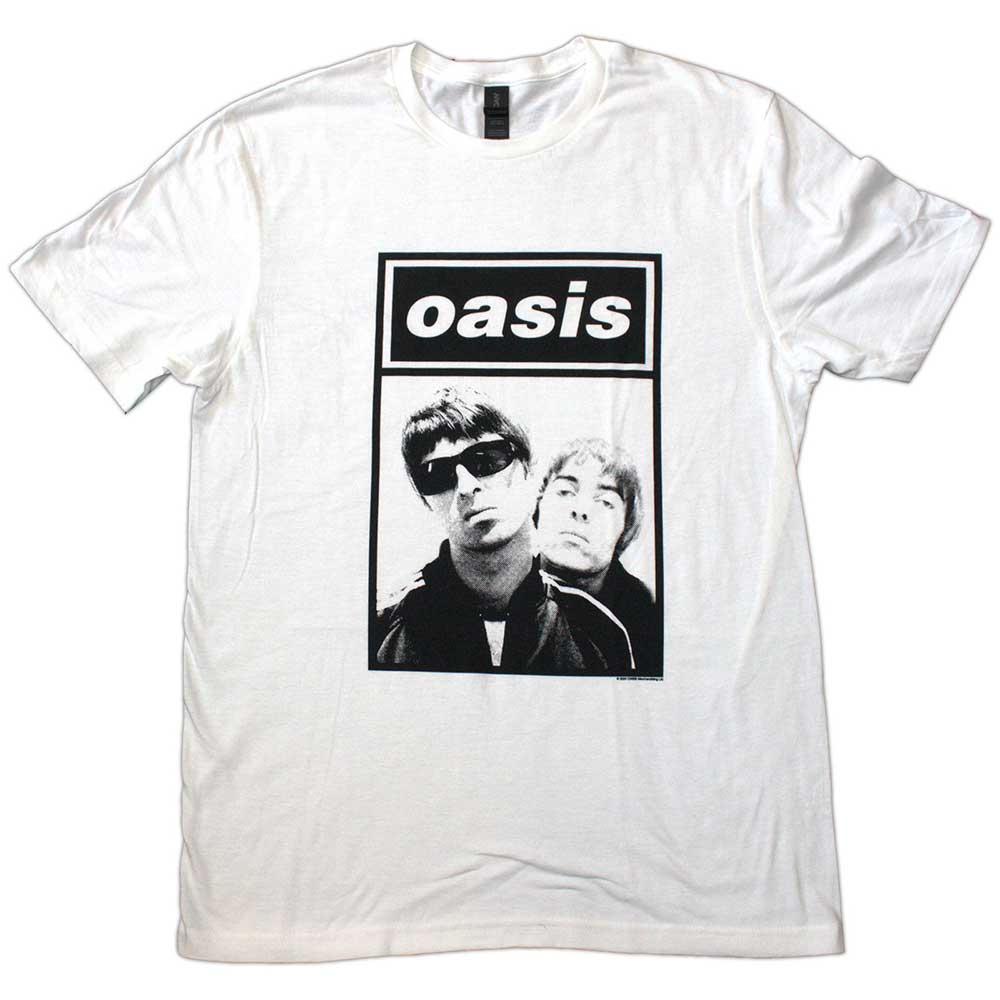 Oasis - Noel & Liam Boxed Photo | White