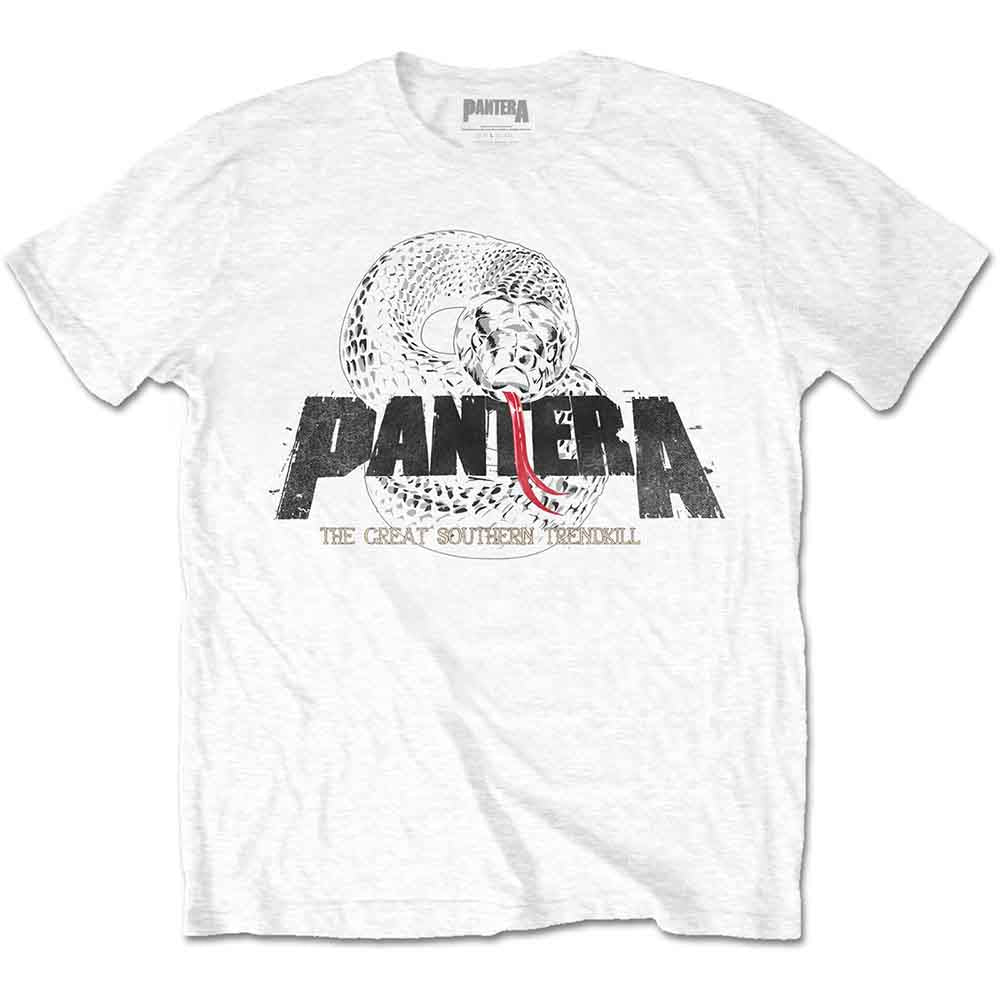 Pantera - Snake Logo | T-Shirt White