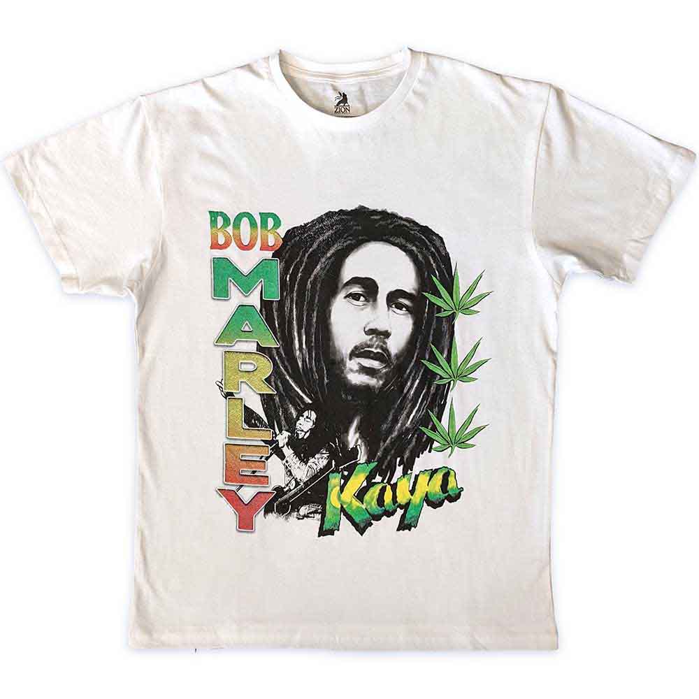 Bob Marley - Kaya Illustration | T-Shirt White