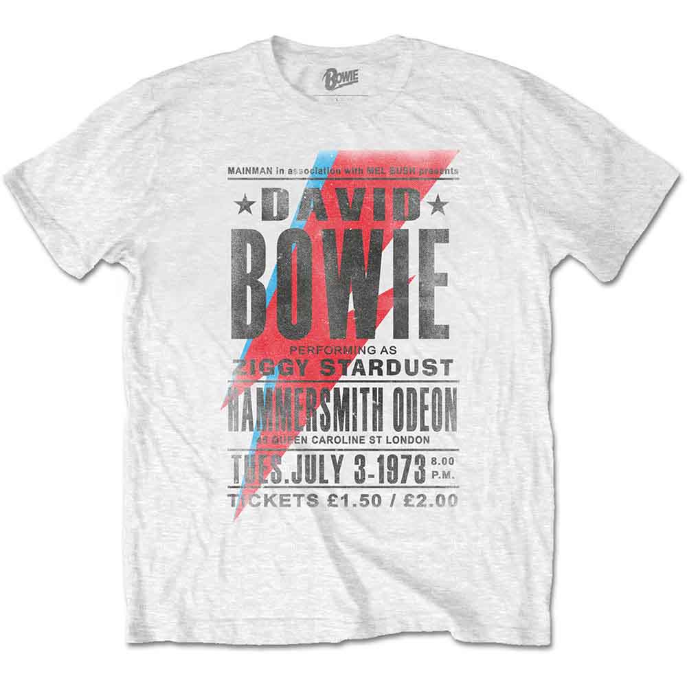 David Bowie - Hammersmith Odeon | White