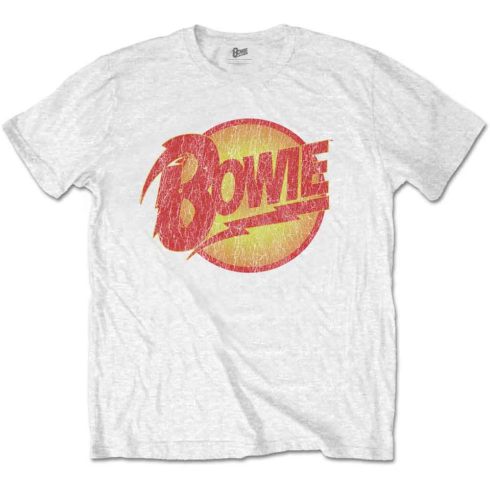 David Bowie - Vintage Diamond Dogs Logo | T-Shirt White