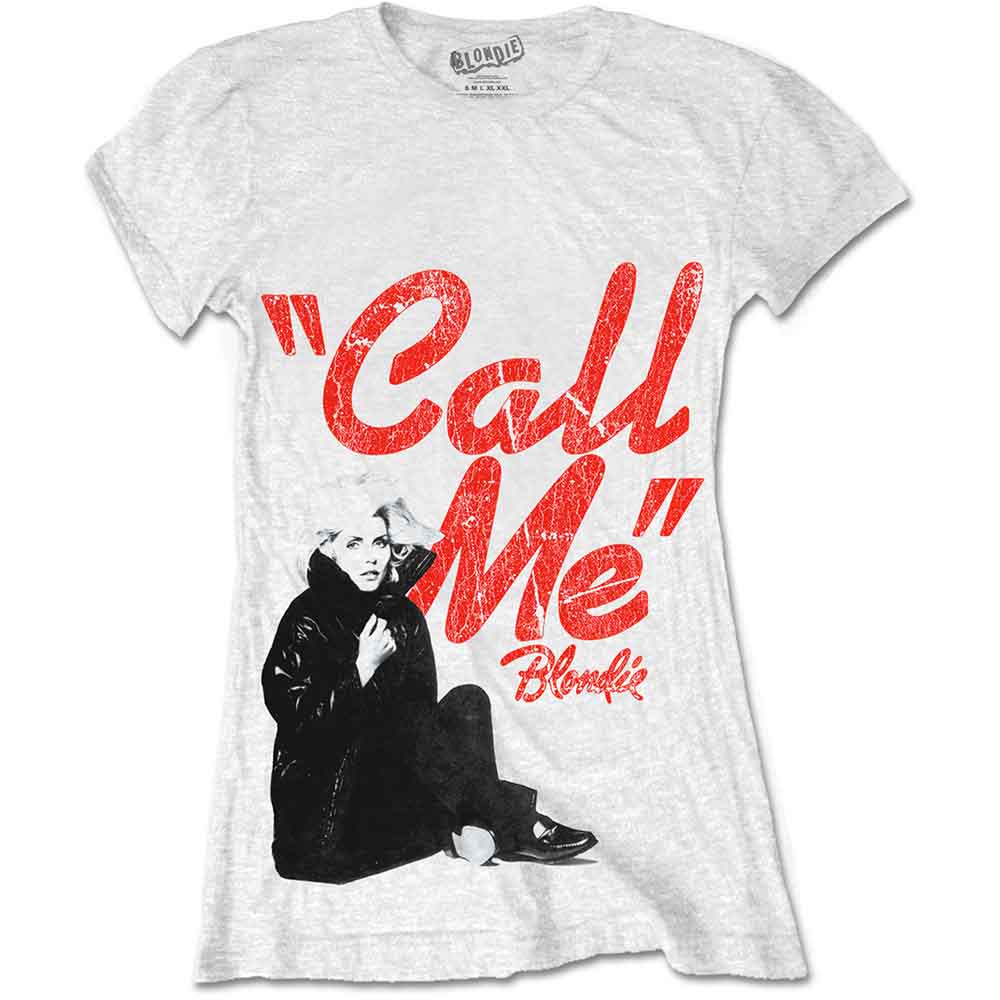 Blondie - Call Me | T-Shirt White