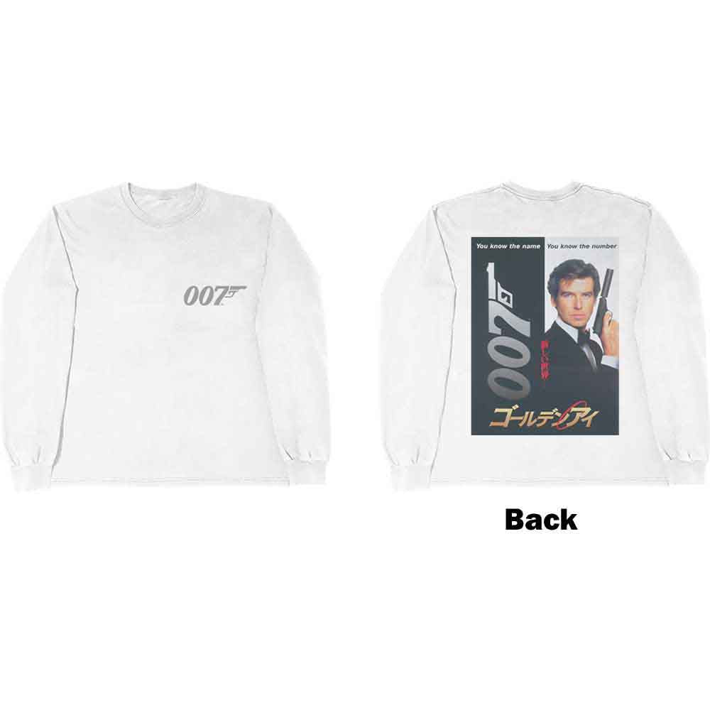 James Bond 007 - Goldeneye Japanese Poster | T-Shirt White