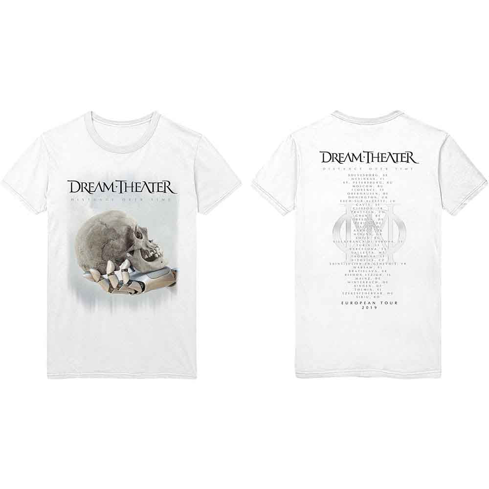 Dream Theater - Skull Fade Out | T-Shirt White