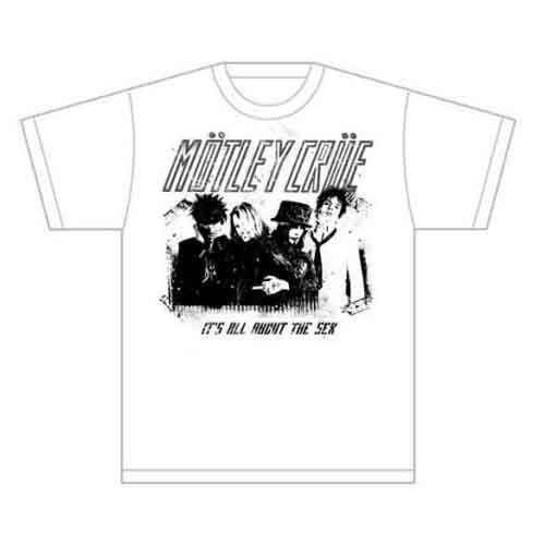 Motley Crue - Stencil | T-Shirt White