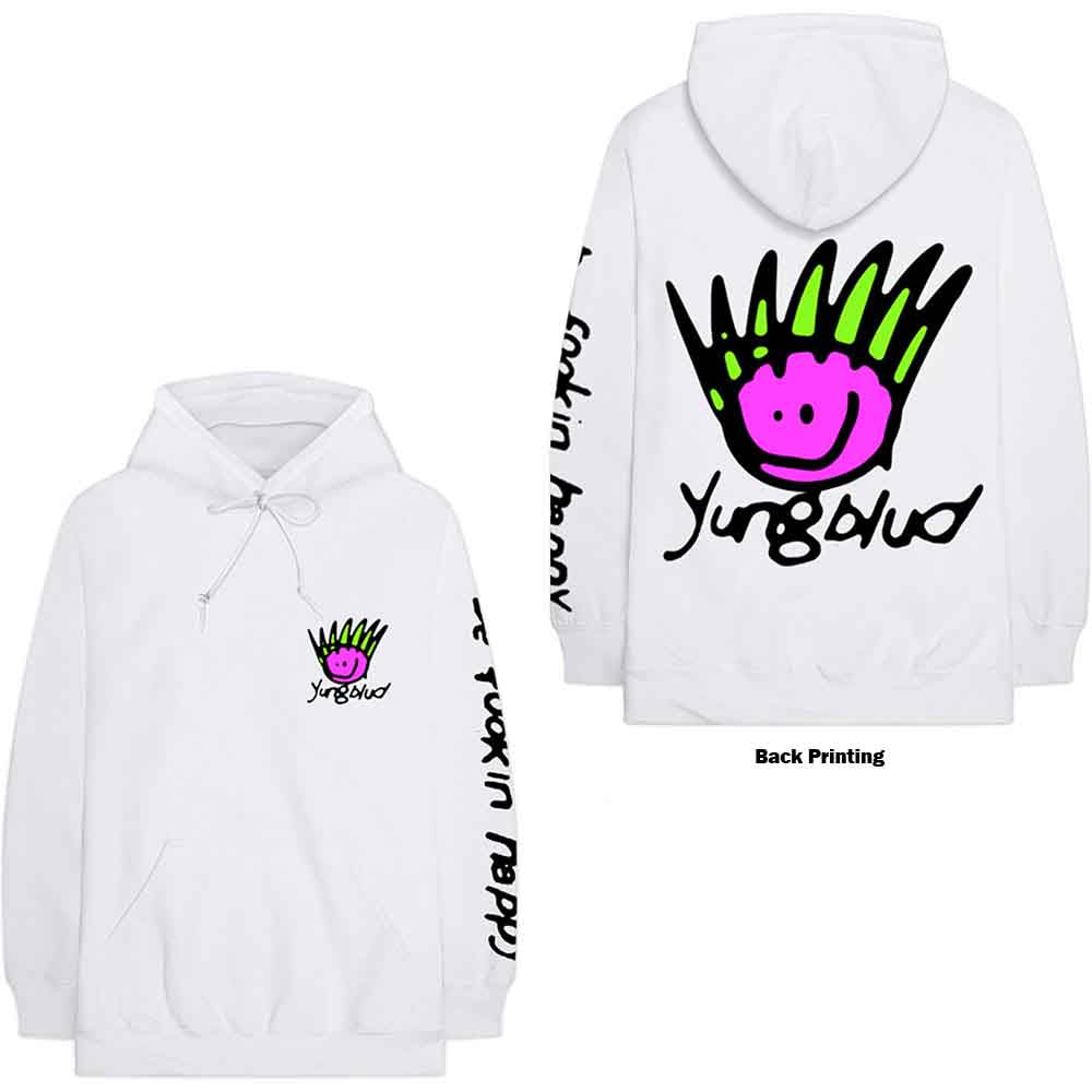 Yungblud - Face | Sweatshirt White