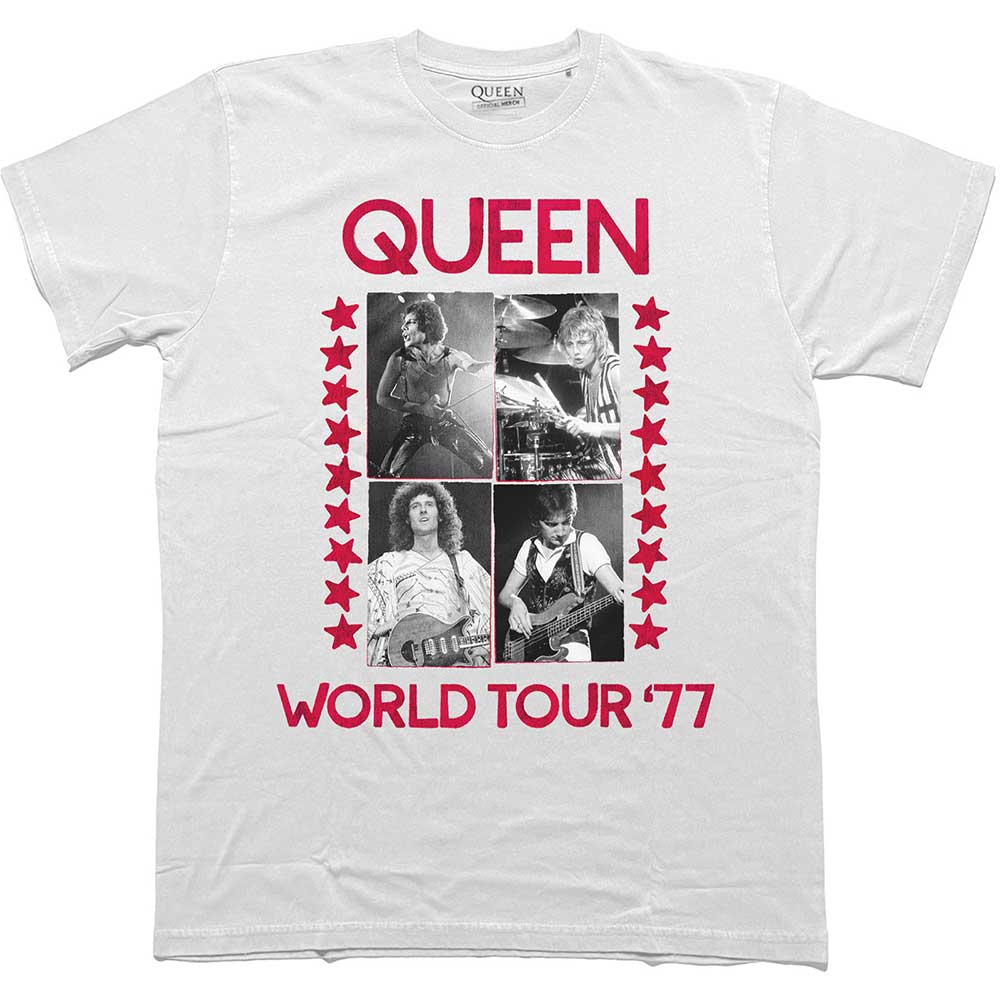 Queen - World Tour 77 | White