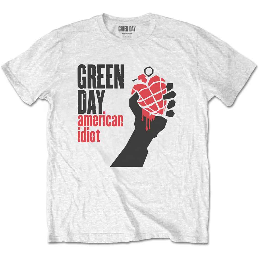 Green Day - American Idiot | T-Shirt White