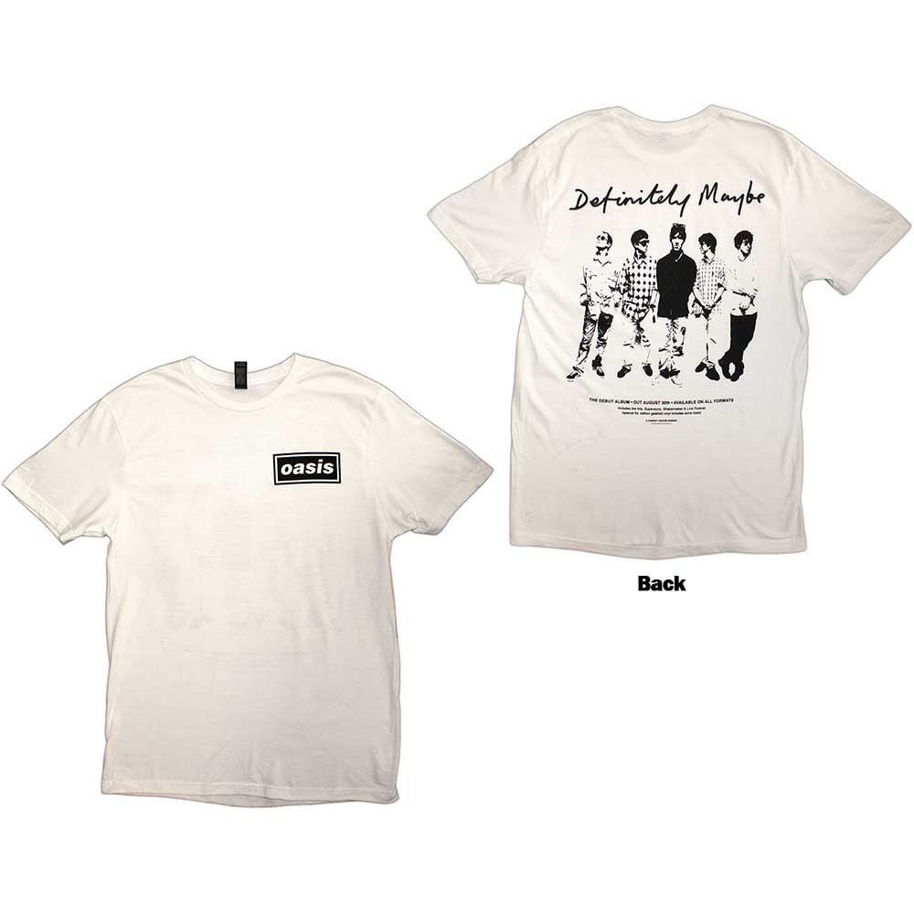 Oasis - Definitely Maybe Promo | White