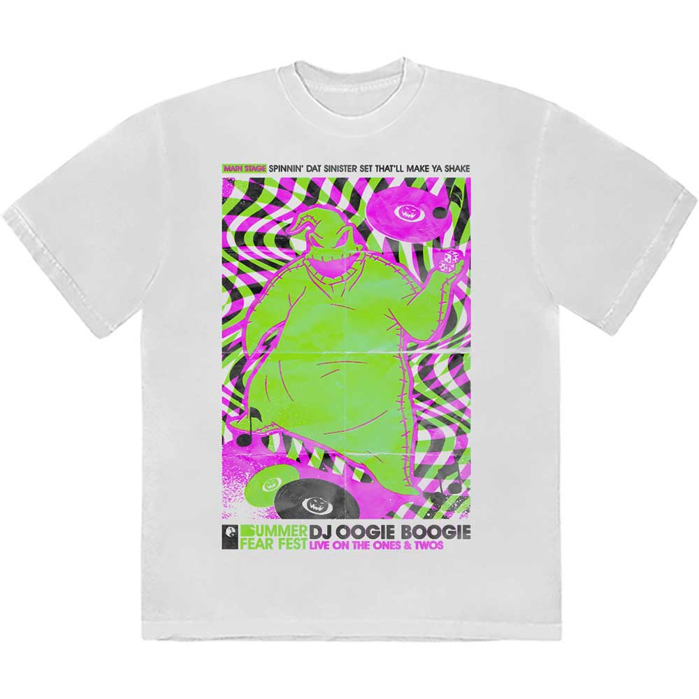 Disney - The Nightmare Before Christmas DJ Oogie Boogie | T-Shirt White