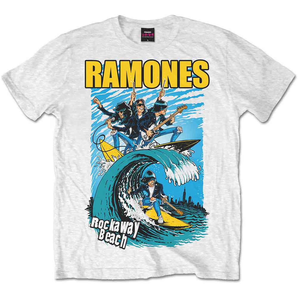 Ramones - Rockaway Beach | T-Shirt White