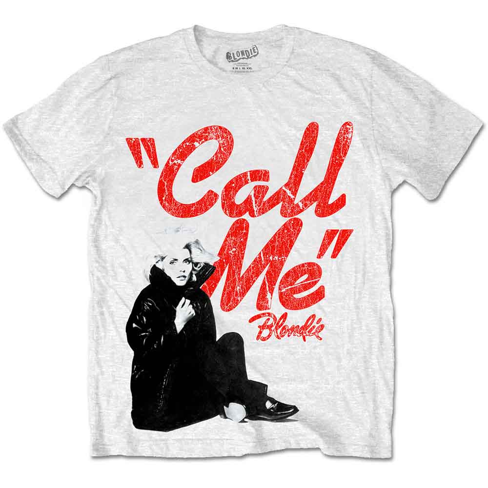 Blondie - Call Me | T-Shirt White