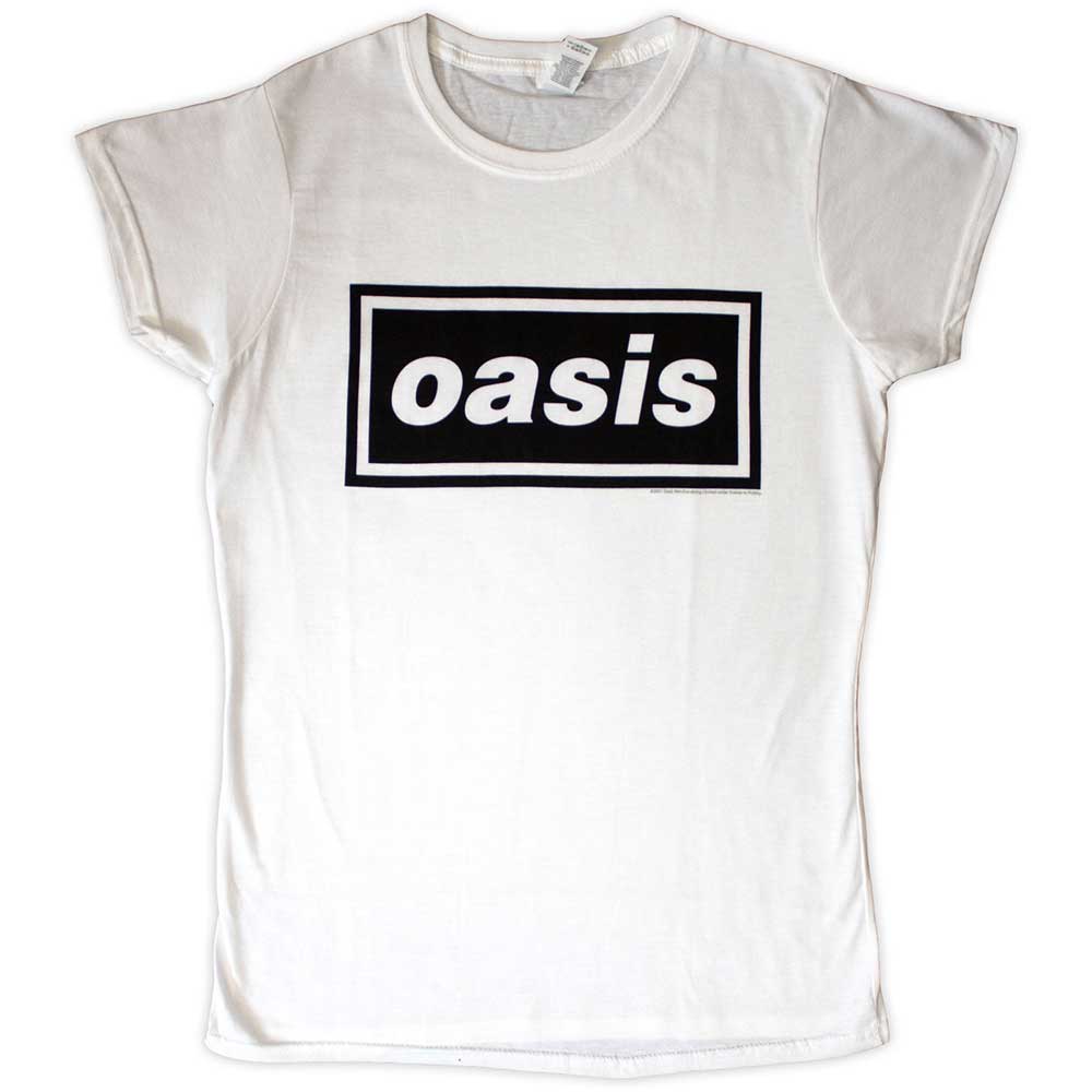 Oasis - Decca Logo | White