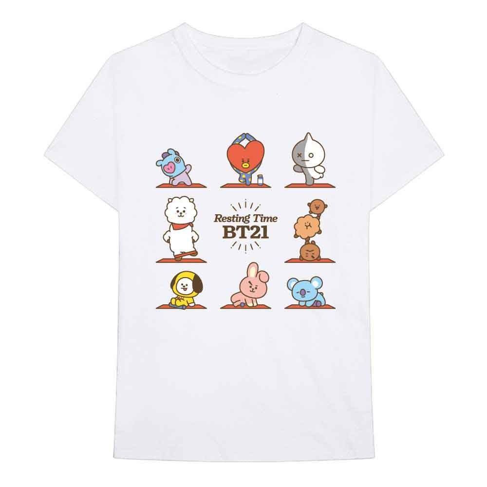 BT21 - Resting Time | T-Shirt White