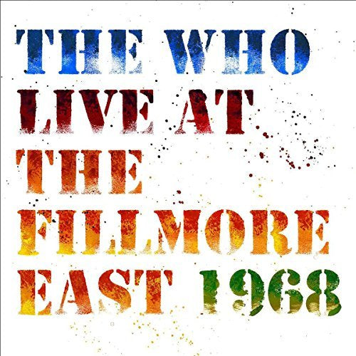 Who - Live At The Fillmore East 1968 | Vinyl