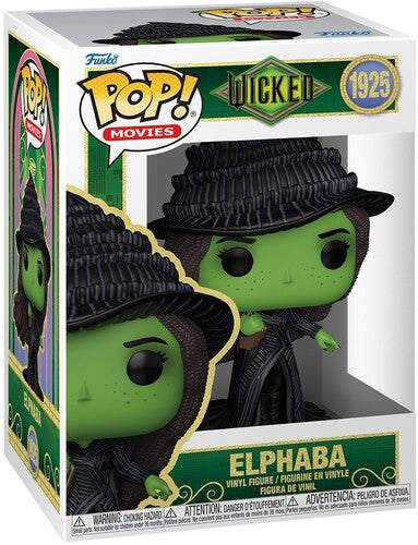 Wicked | Funko POP! Movies: Wicked - Elphaba (Vinyl Figure, Collectible) | Action Figure