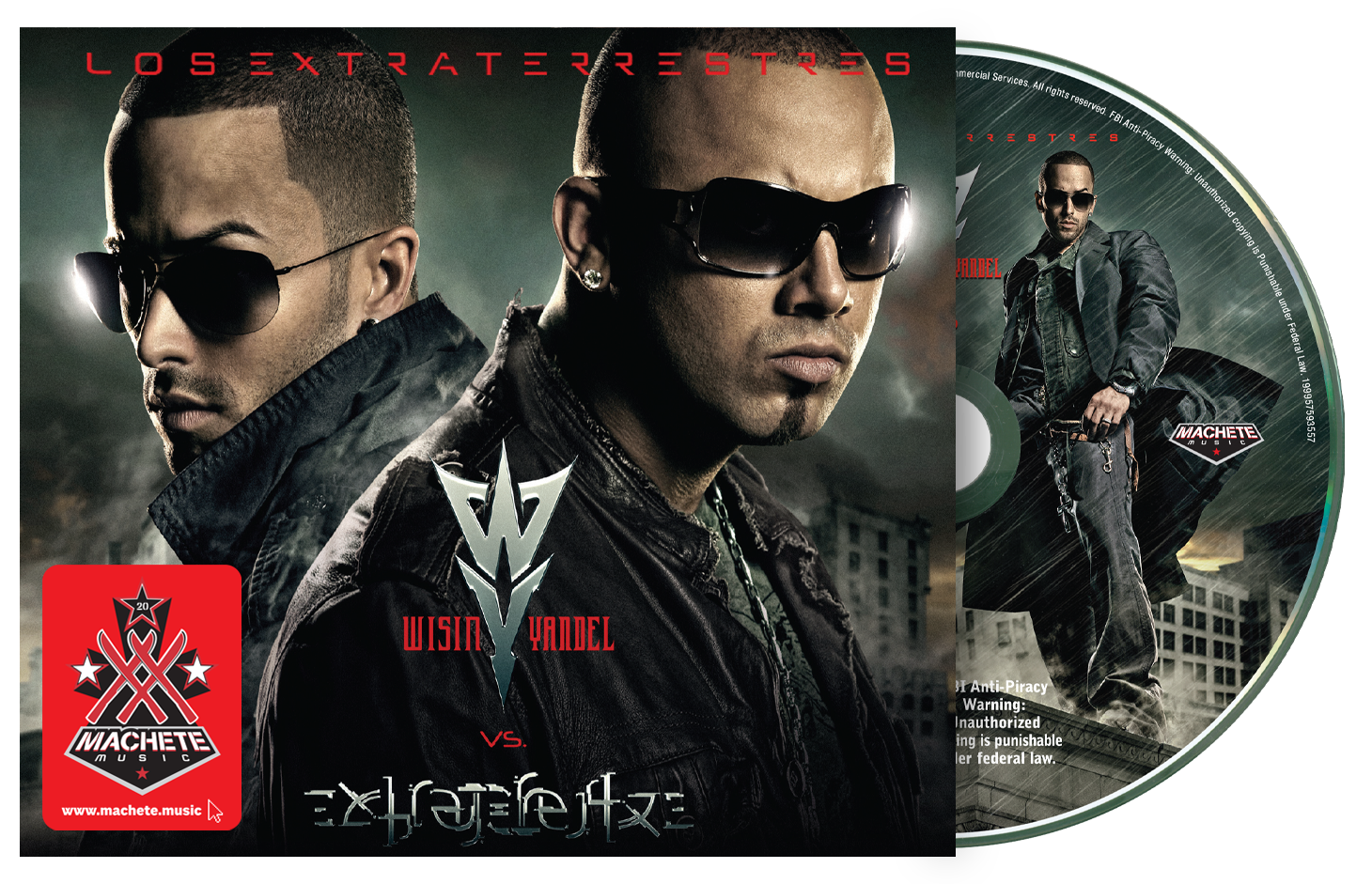 Wisin & Yandel - Wisin Vs. Yandel: Los Extraterrestres (Machete 20Th Anniversary) | CD