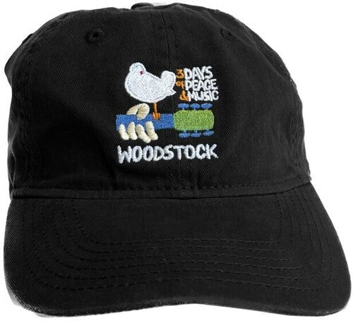 Woodstock - Woodstock - Logo - Unstructured Hat - Black (Hat / Cap, Black) | Hat