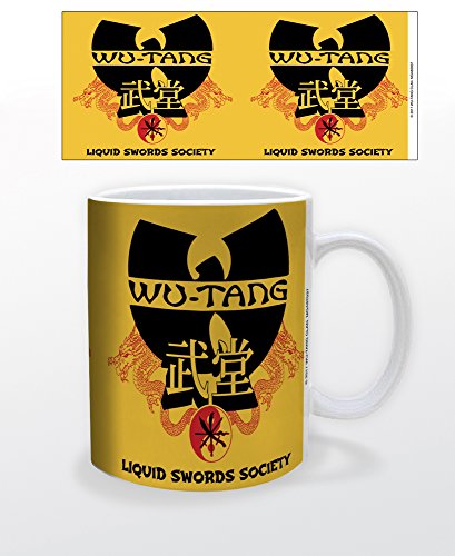 WU-TANG CLAN LIQUID SWORDS SOCIETY 11 OZ MUG - WU-TANG CLAN LIQUID SWORDS SOCIETY 11 OZ MUG | DVD