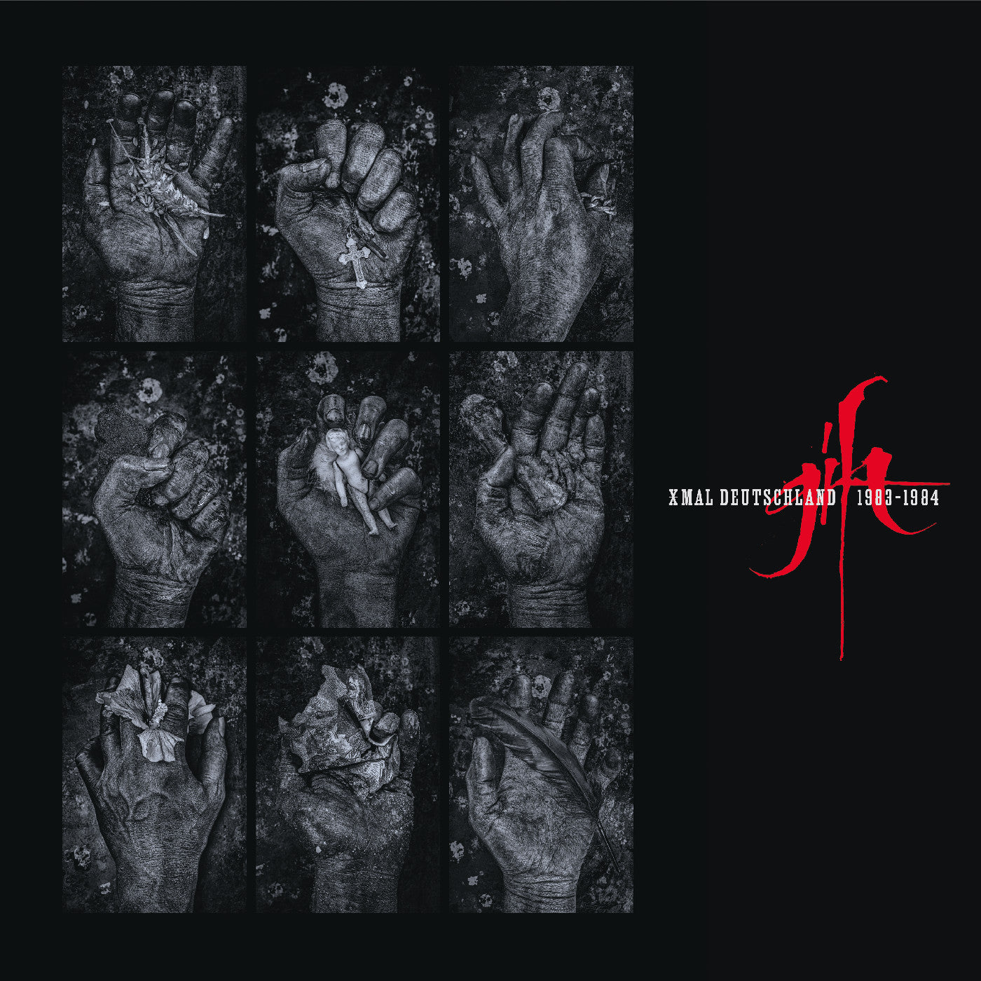 Xmal Deutschland | Gift The 4Ad Years (Deluxe Edition, Clear Red Vinyl) | Vinyl