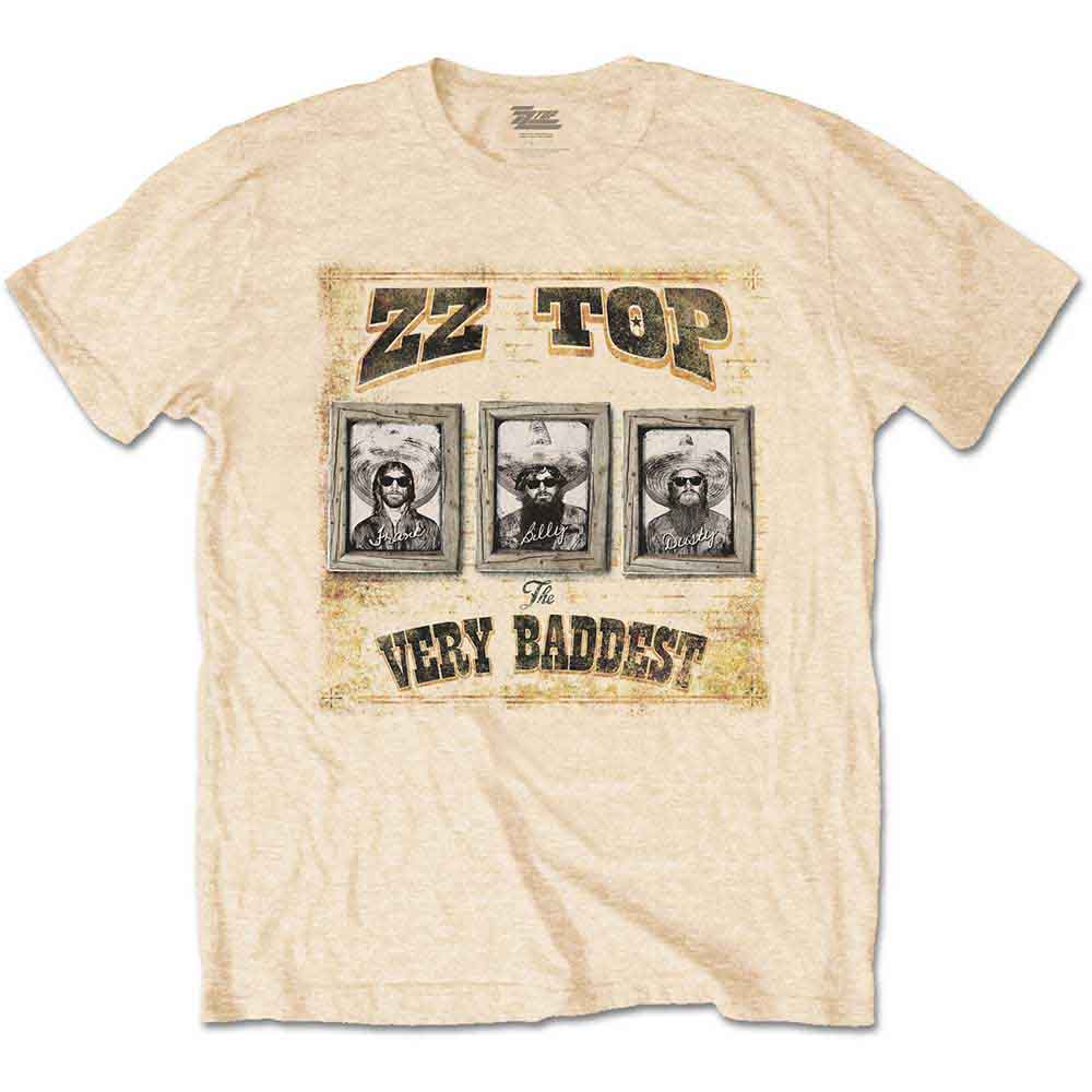 ZZ Top - Very Baddest | T-Shirt Yellow