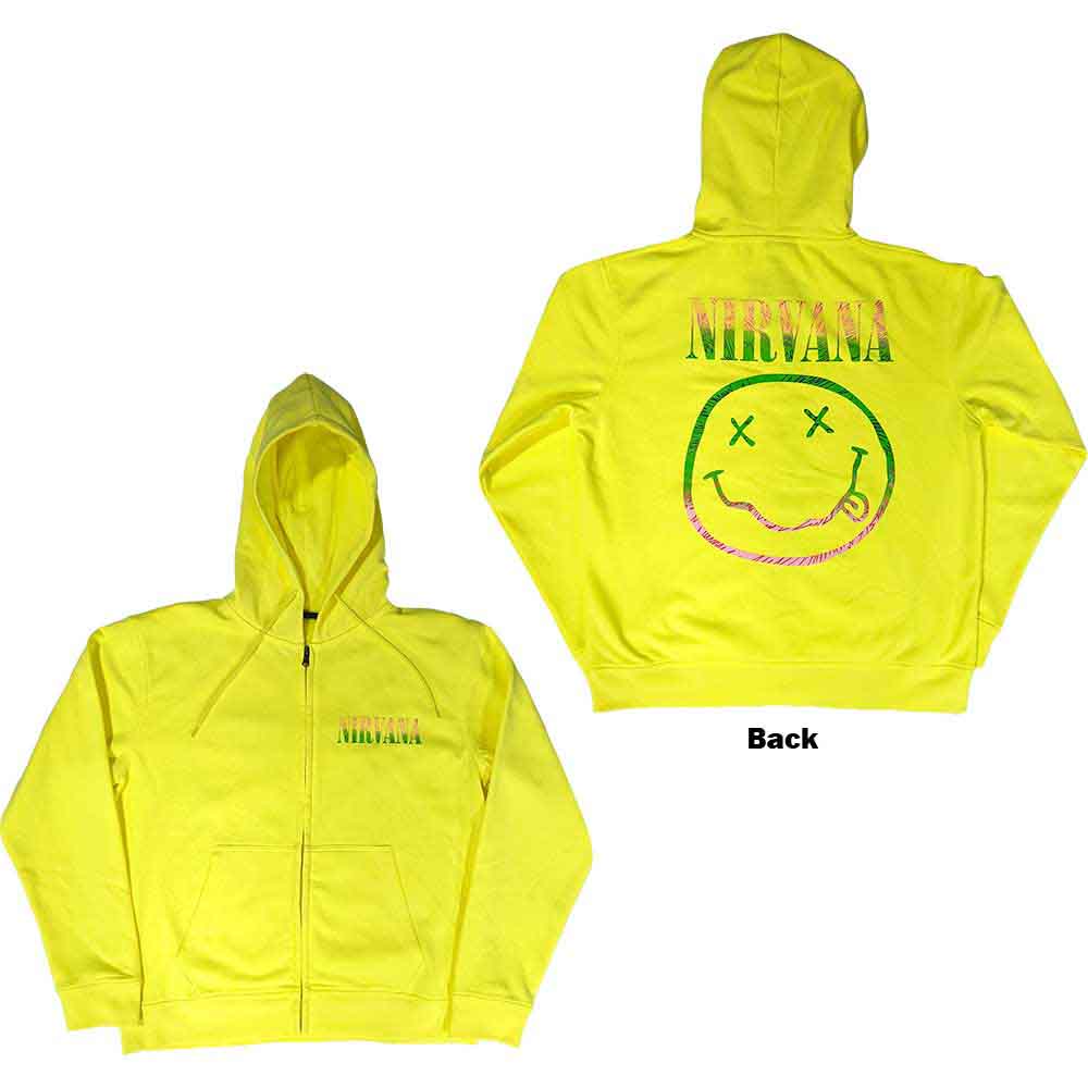 Nirvana - Sorbet Ray Happy Face | Sweatshirt Yellow