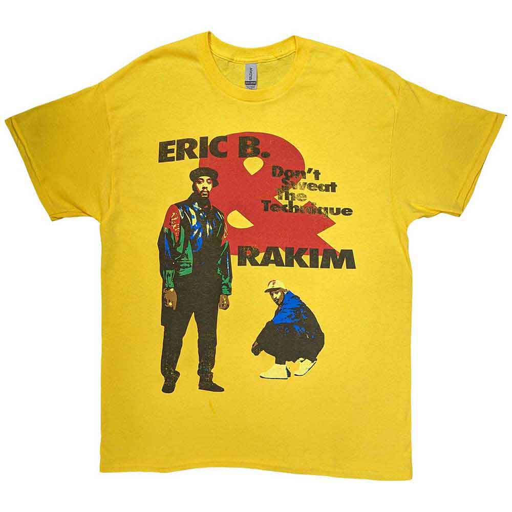 Eric B. & Rakim - Don't Sweat | T-Shirt Yellow