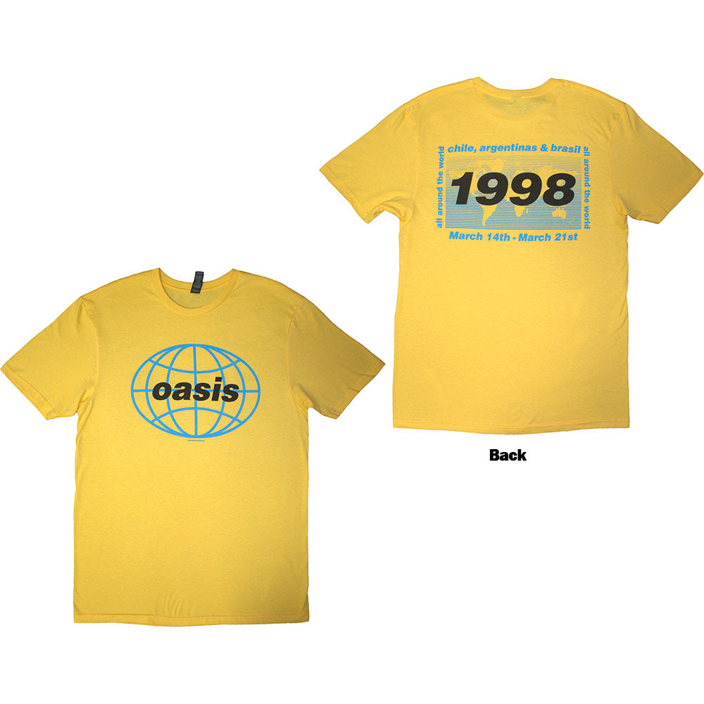 Oasis | 1998 World Tour - South America | Yellow