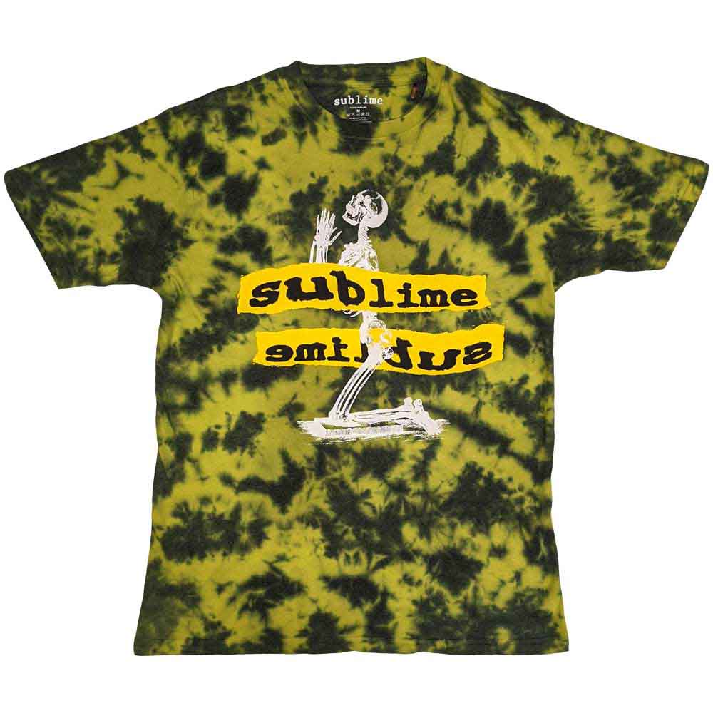 Sublime - Praying Skeleton | T-Shirt Yellow