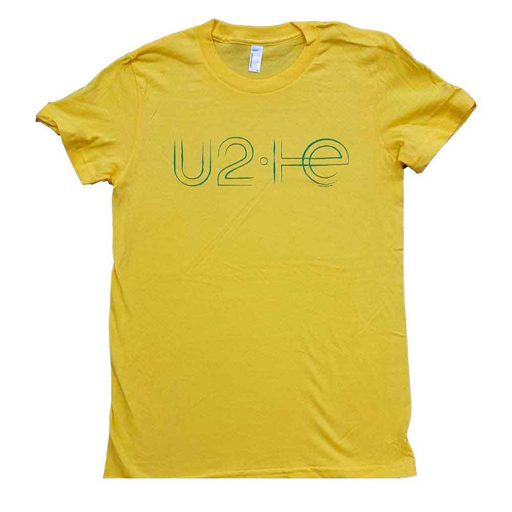 U2 - I+E Logo 2015 | T-Shirt Yellow